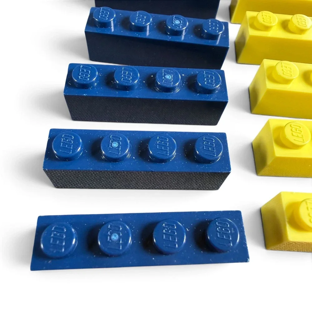 LEGO Mixed Building Bricks Bulk Lot Assorted Colors 50+ Pieces
